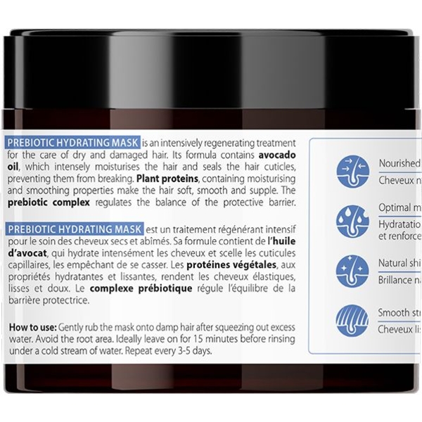 Маска для волосся Biovax Prebiotic Mask Intensively 250 мл - Pampik - 2