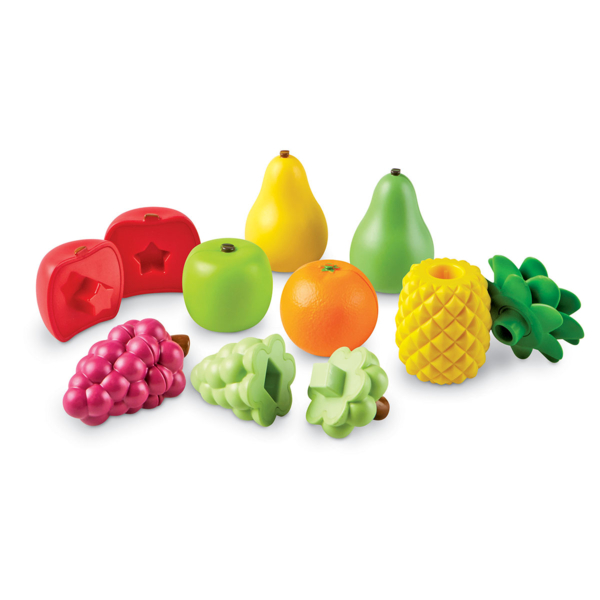 Обучающий игровой набор Learning Resources Фрукты и Формы Snap-N-Learn - Pampik - 2