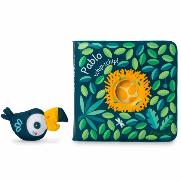 Книга для ванної Lilliputiens Тукан Пабло (83457) - Pampik - 2