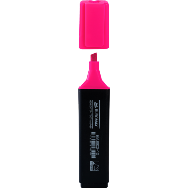 Текст-маркер Buromax Jobmax, рожевий (BM.8902-10) - Pampik
