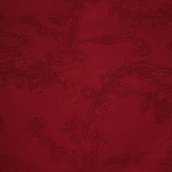 Простыня MirSon Сатин Жаккард 6040 Rosalie 110х160 см красная (2200009024009) - Pampik - 7