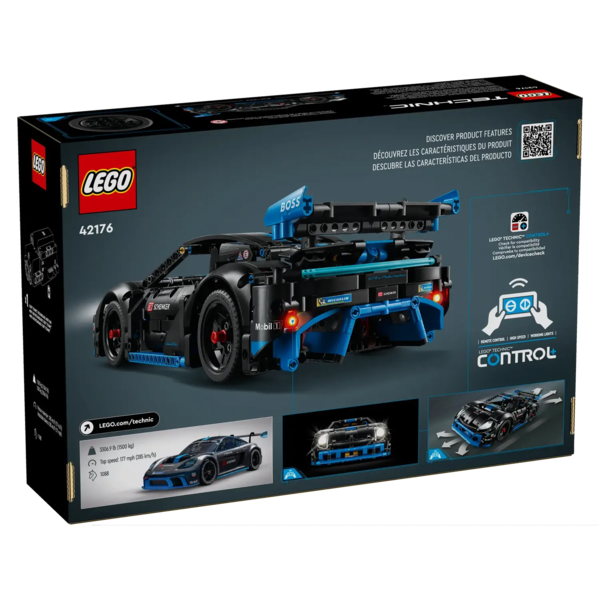 Конструктор LEGO Technic Автомобіль для перегонів Porsche GT4 e-Performance, 834 деталі (42176) - Pampik - 9