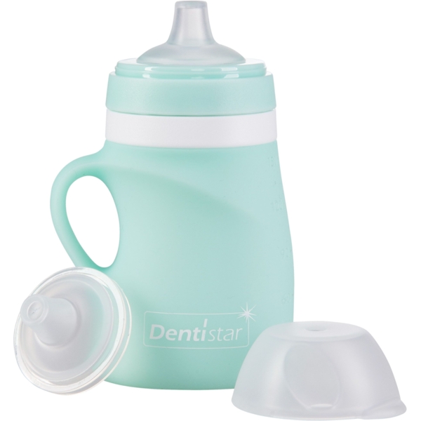 Пляшка-пауч Dentistar з силіконовими насадками, 150 мл - Pampik