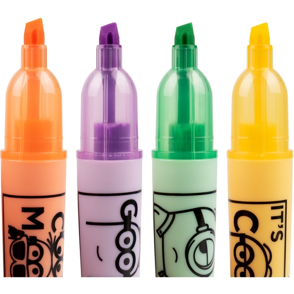 Маркер текстовий Yes Minions, 4 шт. (390712) - Pampik - 2