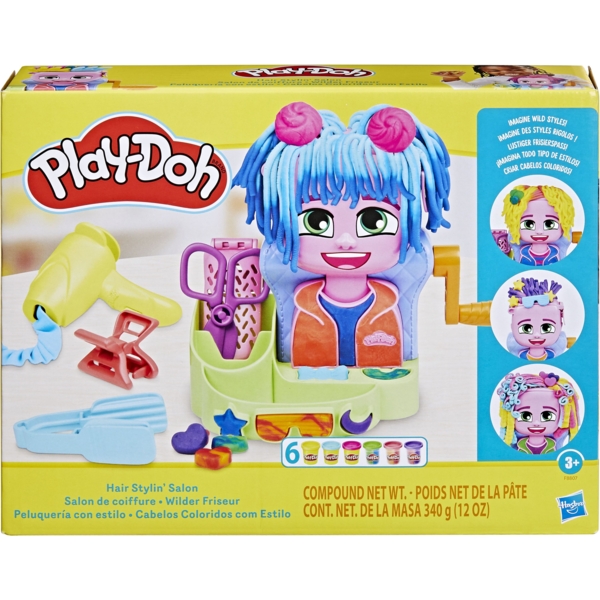 Ігровий набір з пластиліном Hasbro Play-Doh Зачіски (F8807) - Pampik