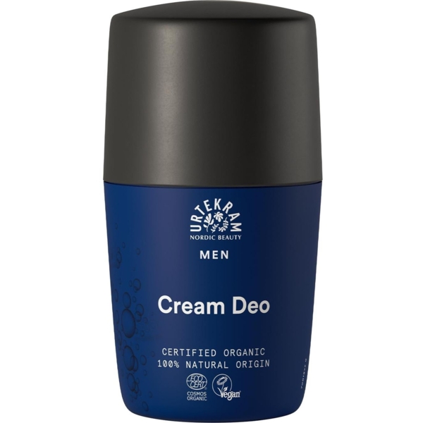 Органічний чоловічий роликовий дезодорант Urtekram Men Cream Deo 50 мл - Pampik