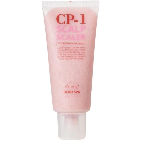 Засіб для очищення шкіри голови Esthetic House CP-1 Head Spa Pink Salt Scalp Scaler, 200 мл - Pampik