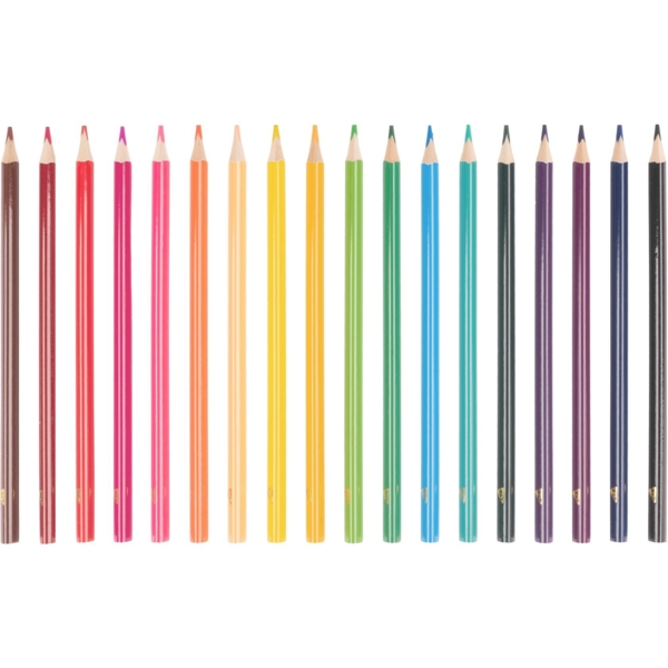 Олівці кольорові Yes Minecraft. Heroes, 18 шт. (290732) - Pampik - 2