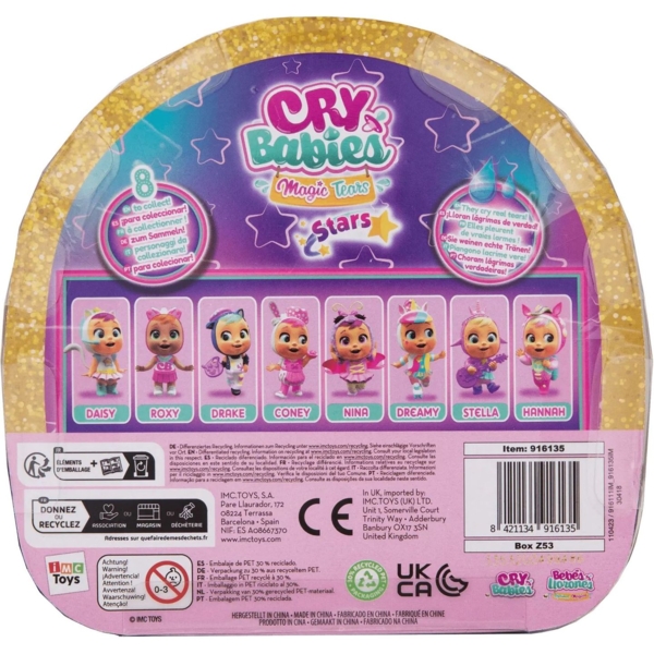 Кукла Cry Babies Magic Tears Talent Babies Хана 13 см (916135) - Pampik - 10