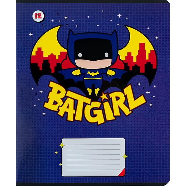 Набір зошитів Kite DC Comics А5, в лінійку, 12 аркушів, 25 шт. (DC24-234) - Pampik - 6
