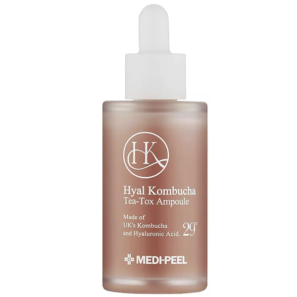 Сыворотка для лица Medi-Peel Hyal Kombucha Tea-Tox Ampoule восстановительная с 70% комбучи 50 мл - Pampik