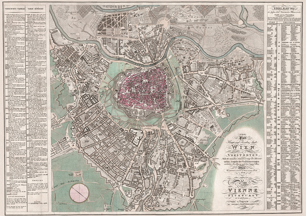 Пазл Piatnik Карта Вены 1824, 1000 элементов (PT-559440) - Pampik - 2