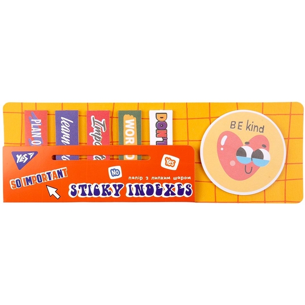 Бумага для заметок Yes Sticky Mood 120 листов (170395) - Pampik