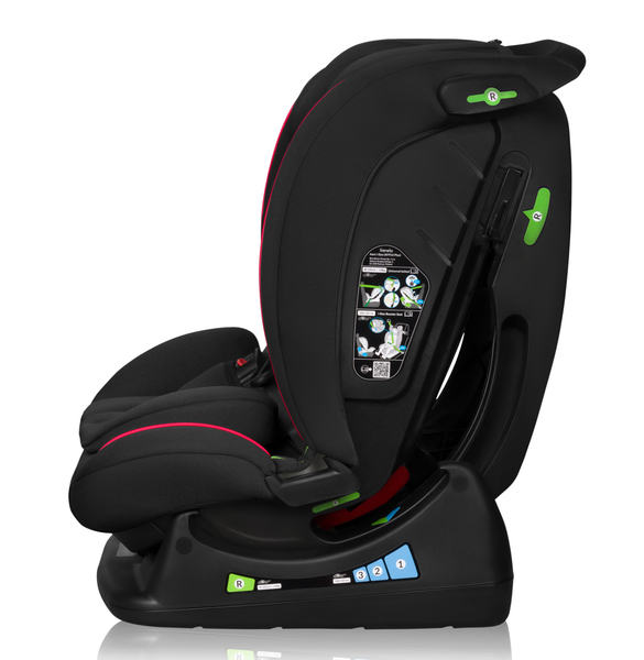 Автокрісло Lionelo Aart I-Size Black Carbon Red - Pampik - 7