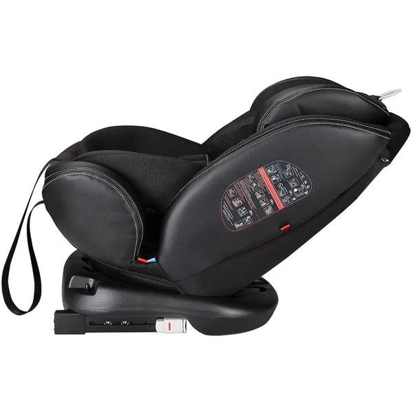 Автокрісло Carrello Asteroid CRL-12801/2 Space Black чорне (35235) - Pampik - 2