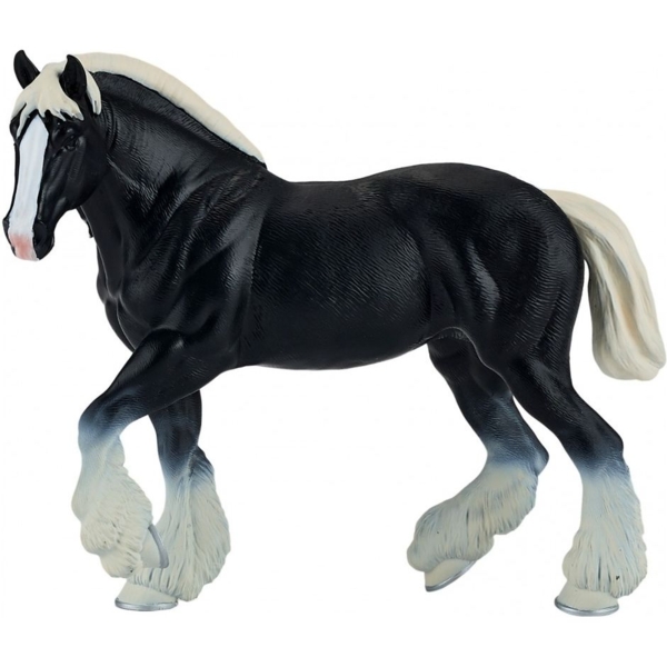 Игровая фигурка Mojo Клайдсдейл черный конь (381083) - Pampik - 2