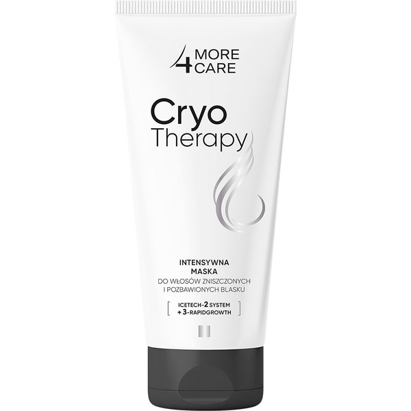 Маска для волосся More4Care Cryo Therapy Intensive Mask для пошкодженого і тьмяного волосся 200 мл - Pampik