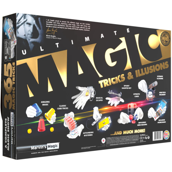 Великий набір Marvin's Magic 250 приголомшливих фокусів (MMB5713) - Pampik