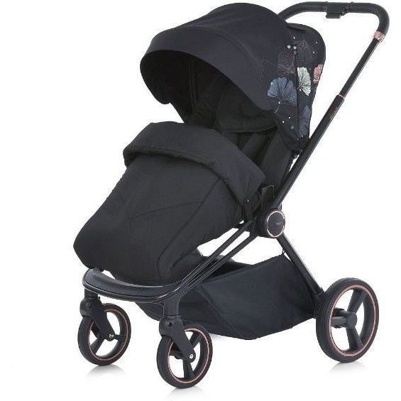 Коляска универсальная El Camino 2в1 Persona ME 1091-B black art (35425) - Pampik - 10