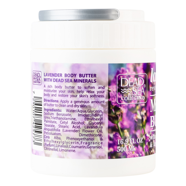 Крем-масло для тела Dead Sea Collection с лавандой и минералами Мертвого моря 500 мл - Pampik - 2