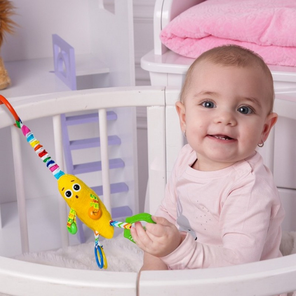 Підвіска-пищалка Масік Банан з прорізувачем (МС 110604-17) - Pampik - 3