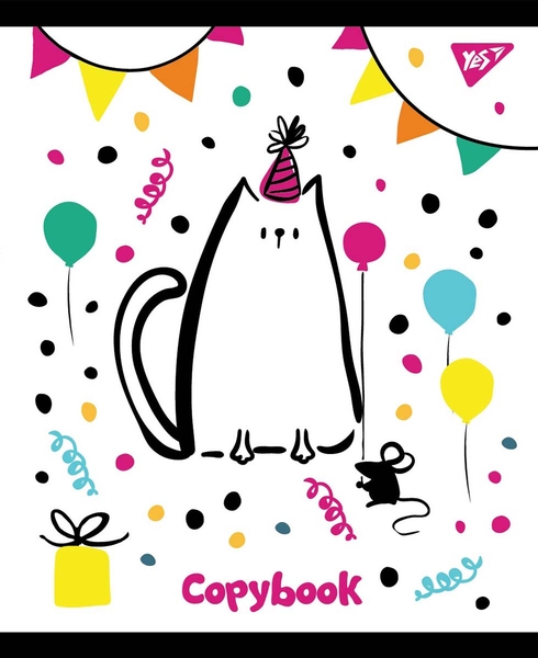 Набір зошитів Yes Sketch animals А5, в клітинку, 18 аркушів, 10 шт. (765193) - Pampik