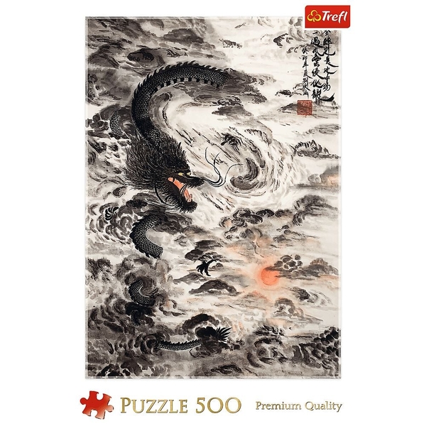 Пазлы Trefl Дракон Баузон Легенда Китая, 500 элементов - Pampik - 3