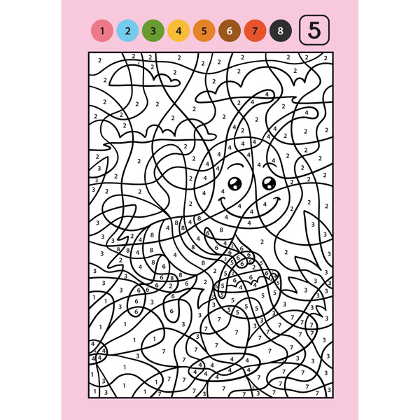 Раскраска 1 Вересня Рисуем по номерам 6+ 12 страниц (742962) - Pampik - 2