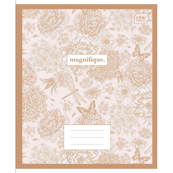 Набор тетрадей ученических Interdruk Premium Botanique 2 А5, в клетку, 48 листов, 4 шт. (354488-4) - Pampik - 4