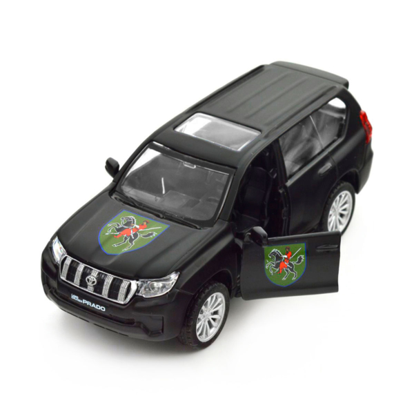 Автомодель TechnoDrive Шевроны Героев Toyota Land Cruiser Prado 110 ОМБр (250359M) - Pampik - 6