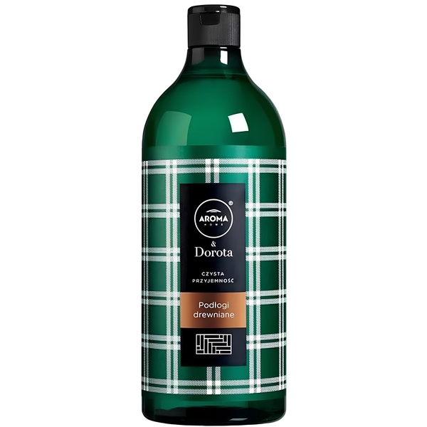 Засіб для миття дерев'яних підлог та паркету Aroma Home & Dorota концентрат 1 л (83503) - Pampik
