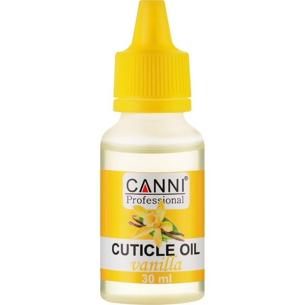 Олійка для кутикули Canni Cuticle Oil Vanilla 30 мл - Pampik