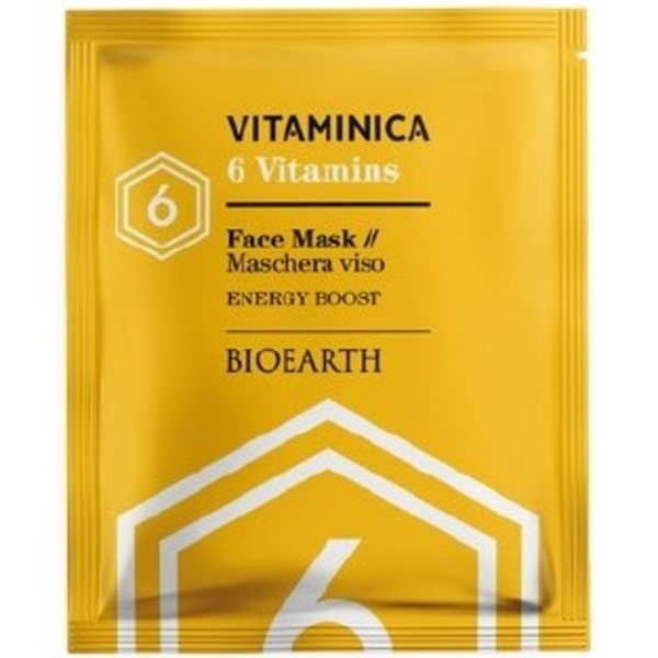 Маска для лица Bioearth Vitaminica 6 Vitamins 15 мл - Pampik
