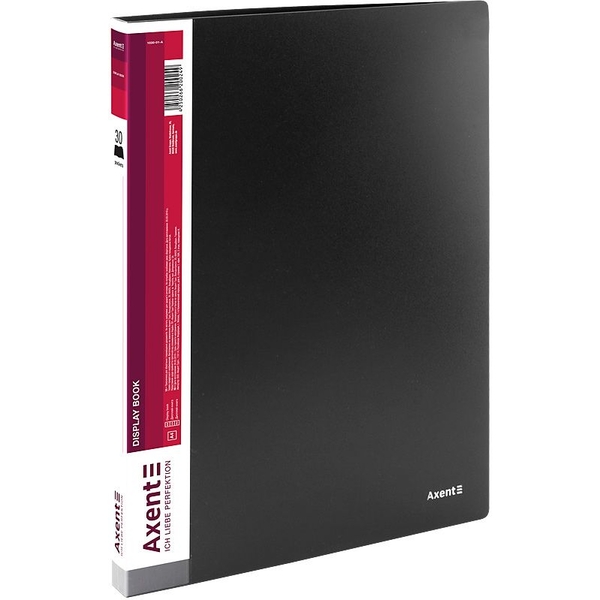 Дисплей-книга Axent 30 файлів чорна (1030-01-A) - Pampik - 2