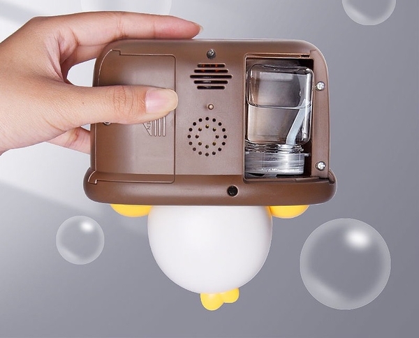 Генератор мильних бульбашок Beiens Фотоапарат Каченя, коричневий (906D) - Pampik - 5