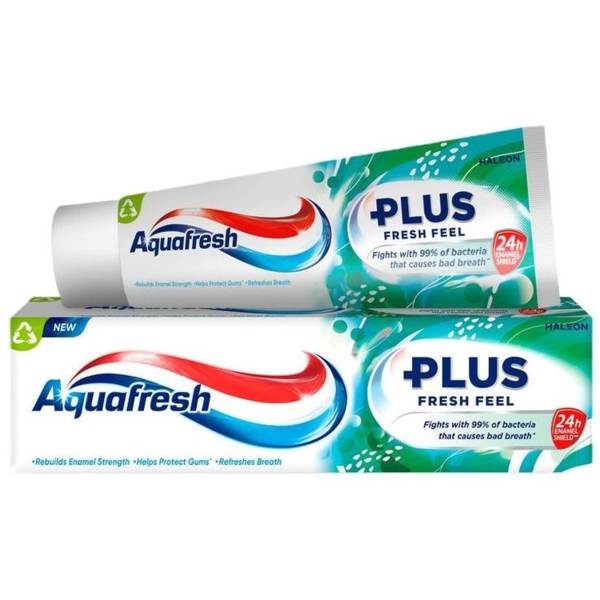 Зубна паста Aquafresh плюс відчутна свіжість, 75 мл - Pampik