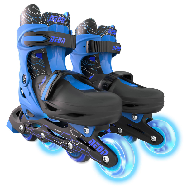 Роликові ковзани Neon Inline Skates розмір 34-37 сині (NT08B4) - Pampik