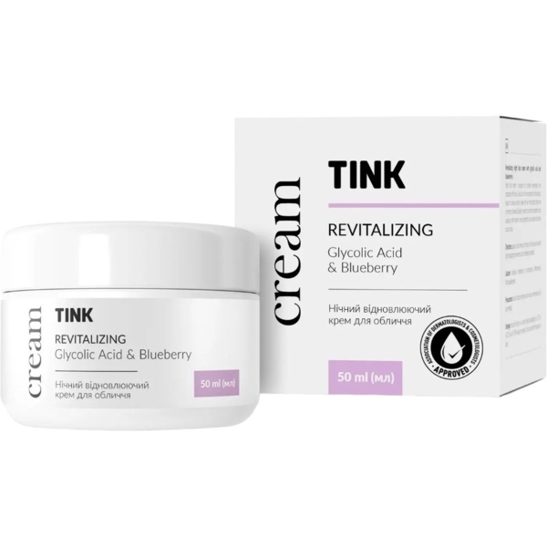 Крем для обличчя Tink нічний відновлюючий 50 мл - Pampik