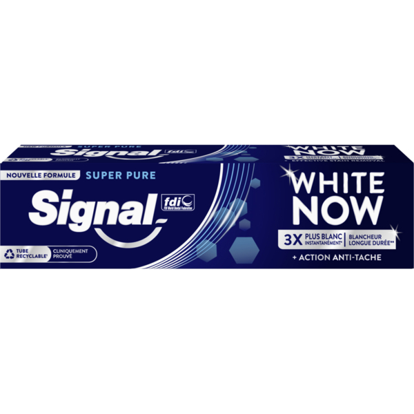 Зубна паста Signal Миттєве відбілювання проти плям на зубах для чоловіків, 75 мл - Pampik - 2