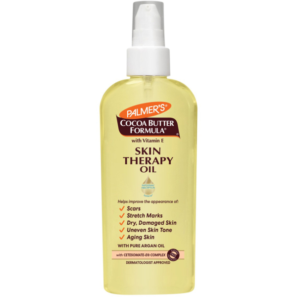 Олія від розтяжок та шрамів Palmer's Cocoa Butter Formula Skin Therapy Oil з олією какао і вітаміном Е 150 мл - Pampik