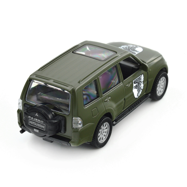 Автомодель TechnoDrive Шевроны Героев Mitsubishi Pajero 4WD Turbo 93 ОМБр (250283M) - Pampik - 7