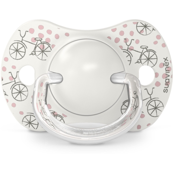 Пустушка Suavinex A walk in the park фізіологічна, 0-6 місяців, 2 шт., рожевий (308269) - Pampik - 2