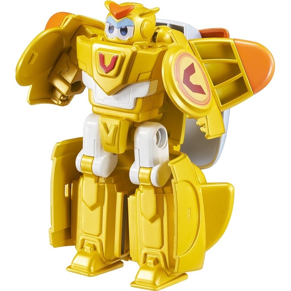Ігрова фігурка-трансформер Super Wings Transforming Super Pet Золотий Хлопчик улюбленець (EU770644) - Pampik - 2