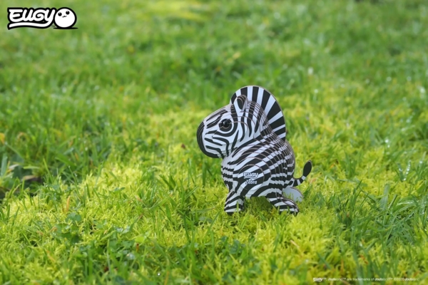 Сборная 3Д модель Eugy Зоопарк Зебра (XEG-011) - Pampik - 6