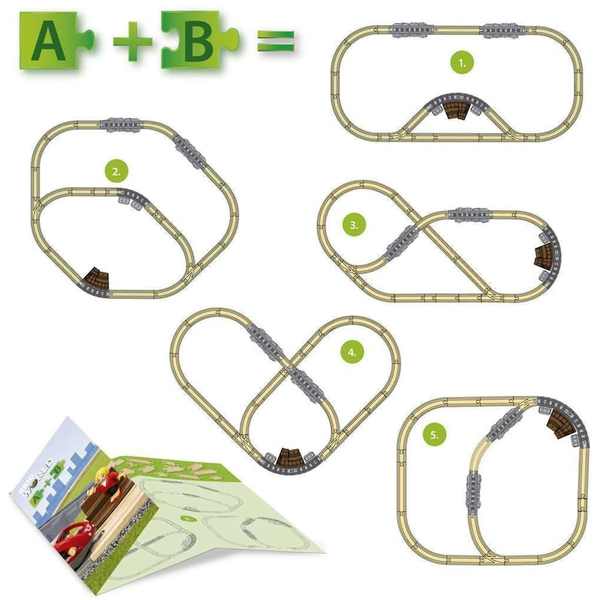 Дитяча залізниця Brio Стартовий набір (36079) - Pampik - 7