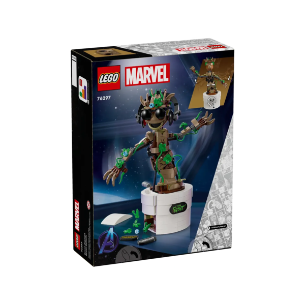 Конструктор LEGO Super Heroes Marvel Танцюючий Ґрут, 459 деталей (76297) - Pampik - 9