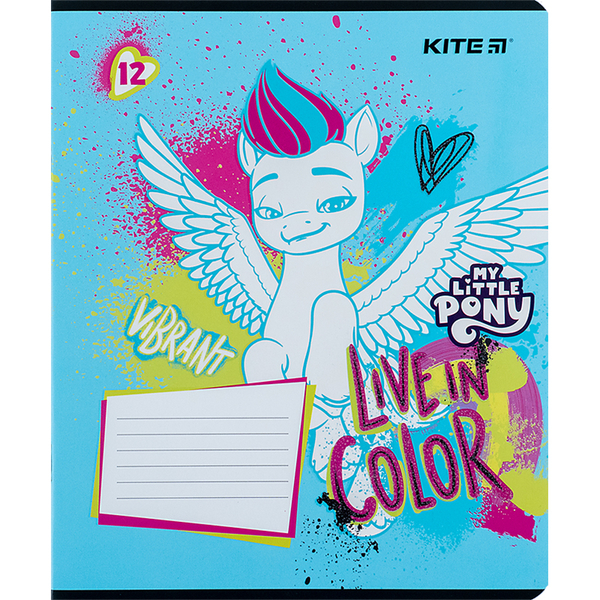 Набір зошитів Kite My Little Pony А5, в лінійку, 12 аркушів, 25 шт. (LP24-234) - Pampik - 4