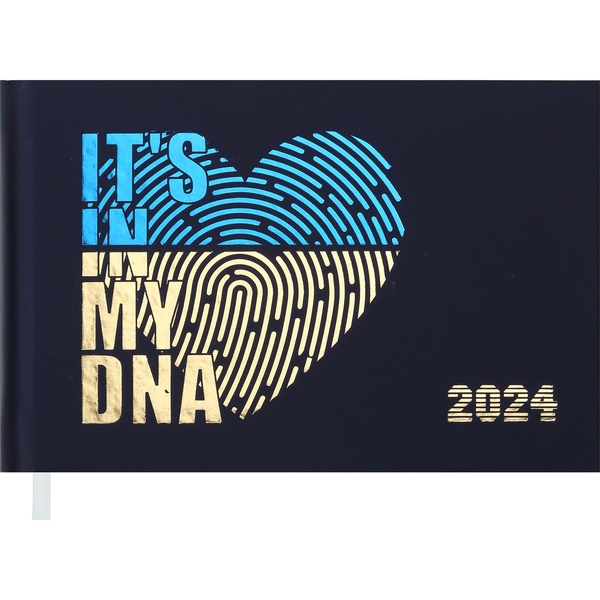 Еженедельник датирован Buromax Free 2024 синий (BM.2802-03) - Pampik