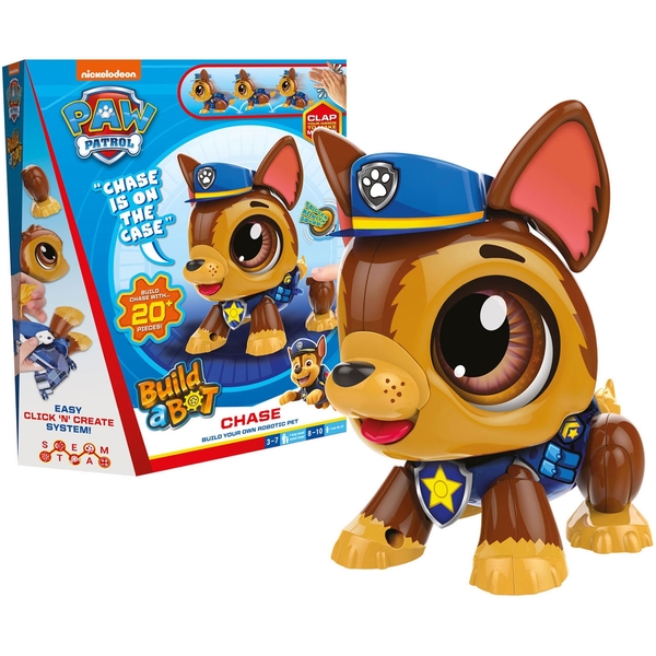 Ігровий набір Build a Bot Paw Patrol Чейз (928555.006) - Pampik - 2