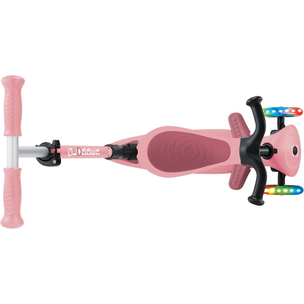 Самокат Globber Go Up Active, 1+ лет, до 20/50 кг, пастельно-темно-розовый (744-210) - Pampik - 7